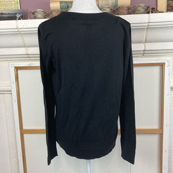 Halogen crew neck sweater NWOT w/ pretty knit pattern neck🌹 - Picture 2 of 6